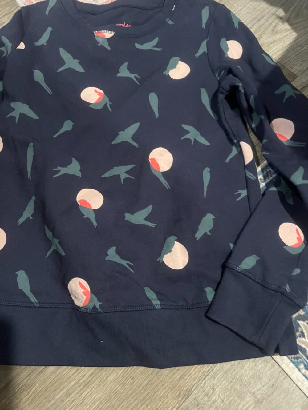 Boden Renee Crewneck Sweatshirt size XS - Picture 5 of 10